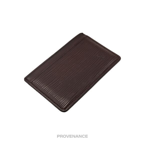 🔴 Louis Vuitton Card Holder - Moka Epi Leather - Picture 5 of 8